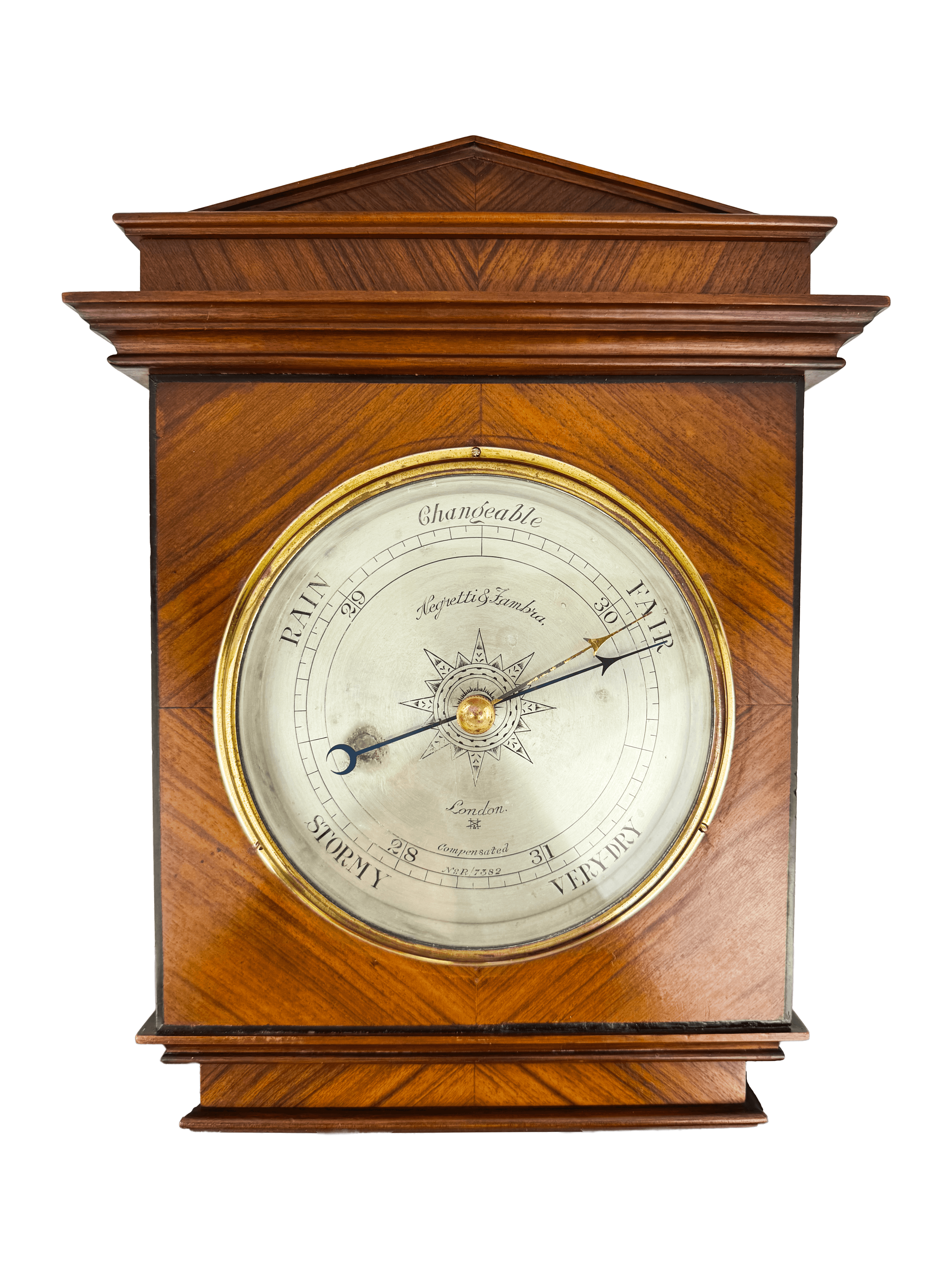 Classical Style Mahogany Barometer