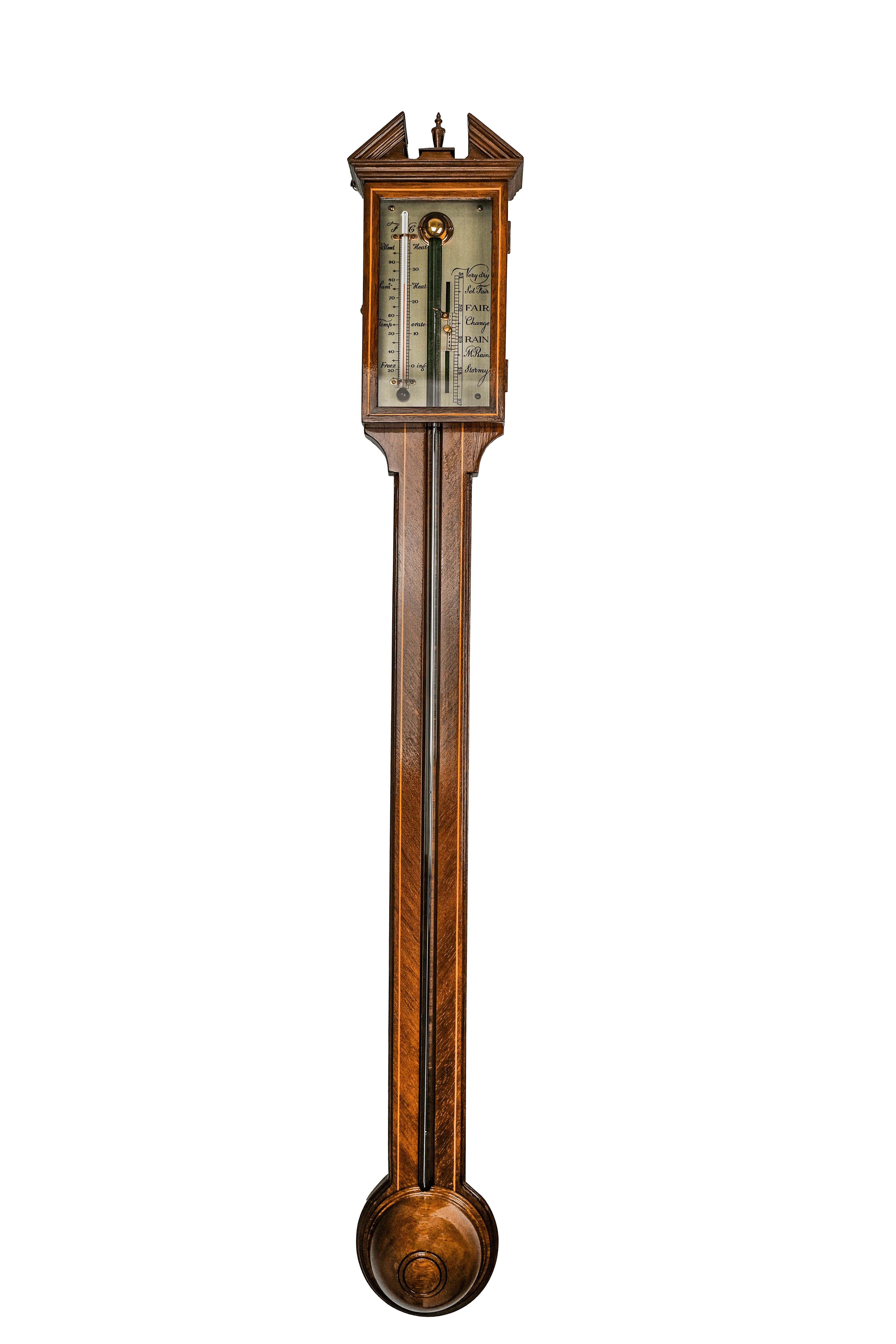 Georgian Stick barometer