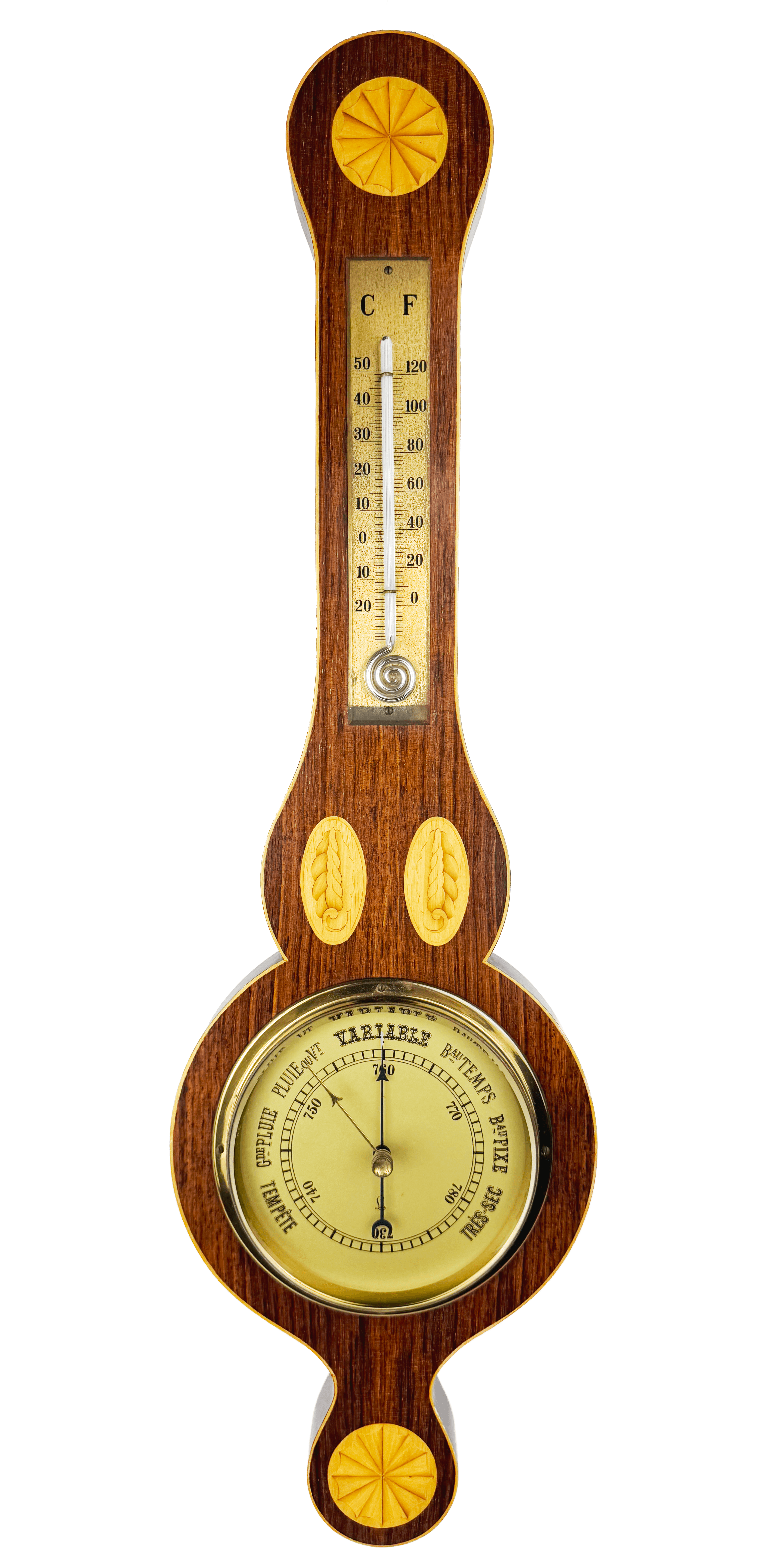 Small Banjo Aneroid Barometer