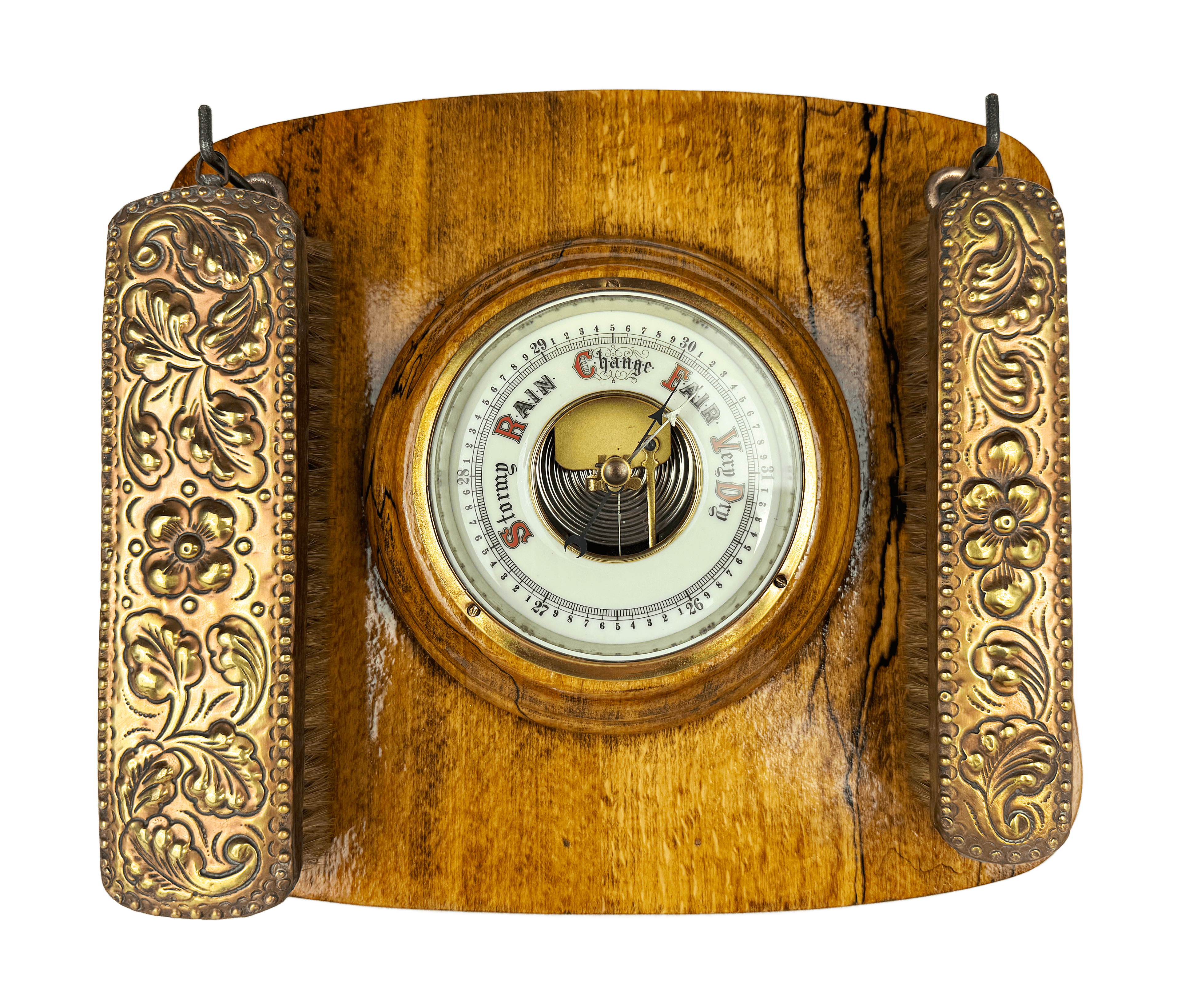 Victorian hallway barometer