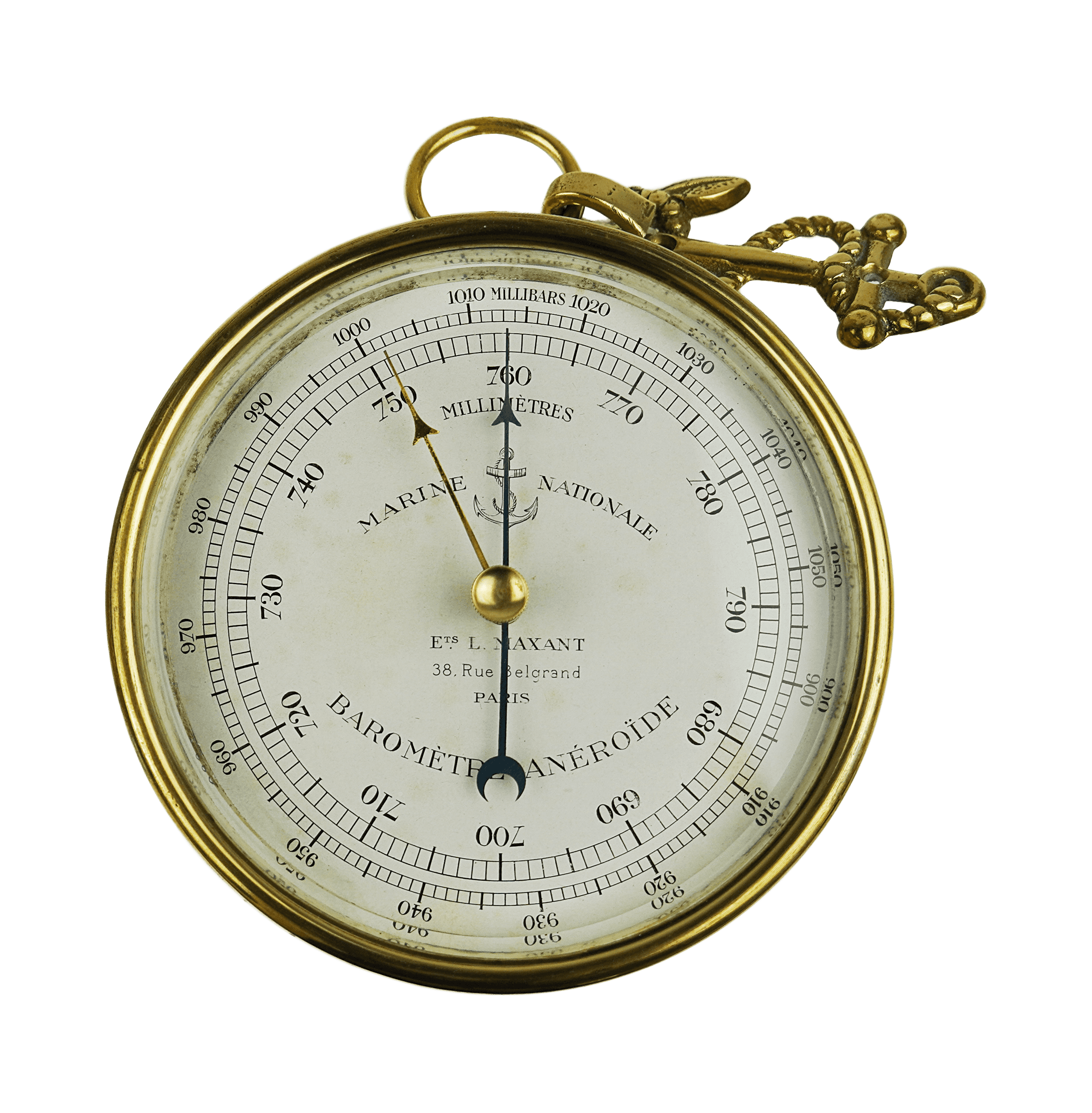 French Navy barometer