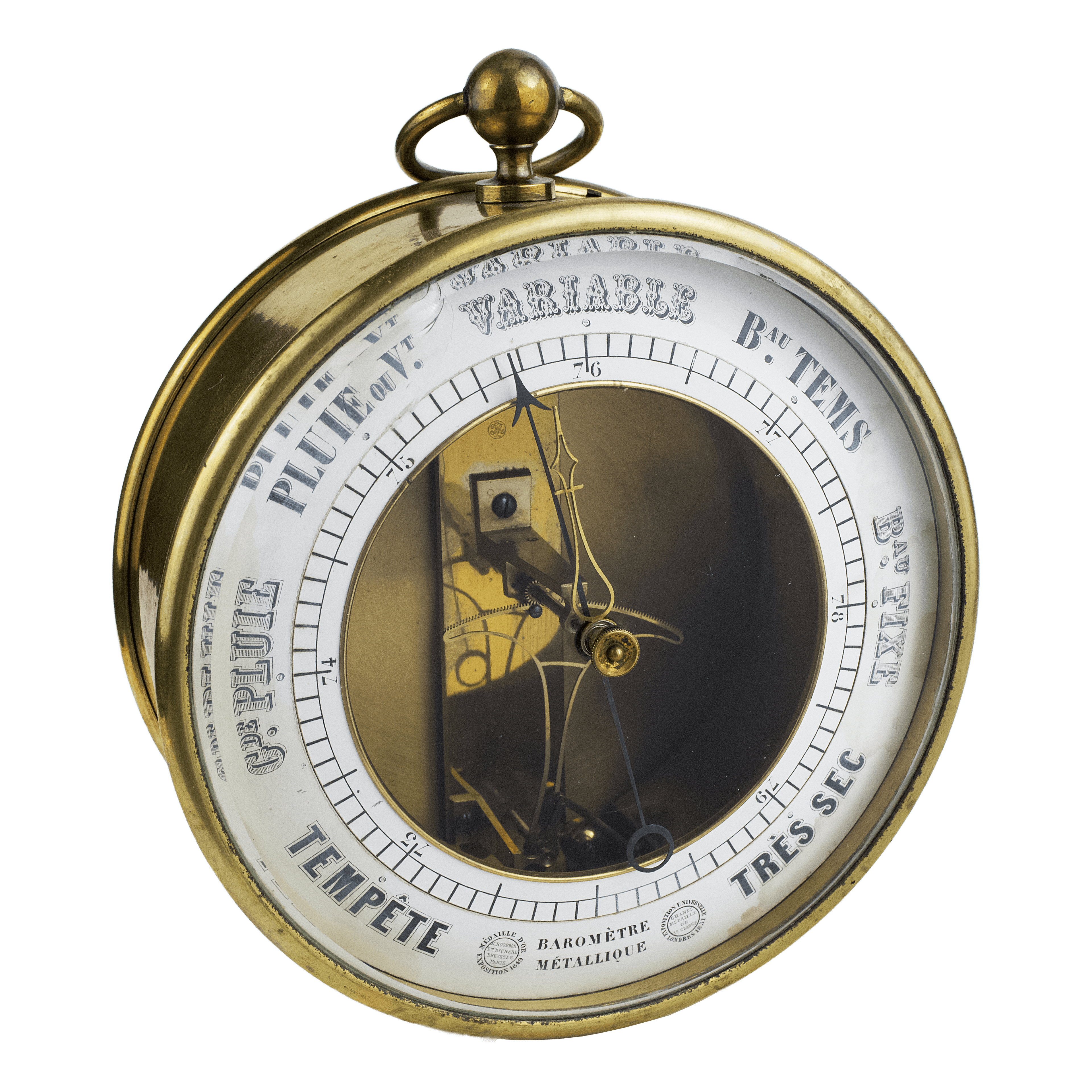 Bourdon barometer