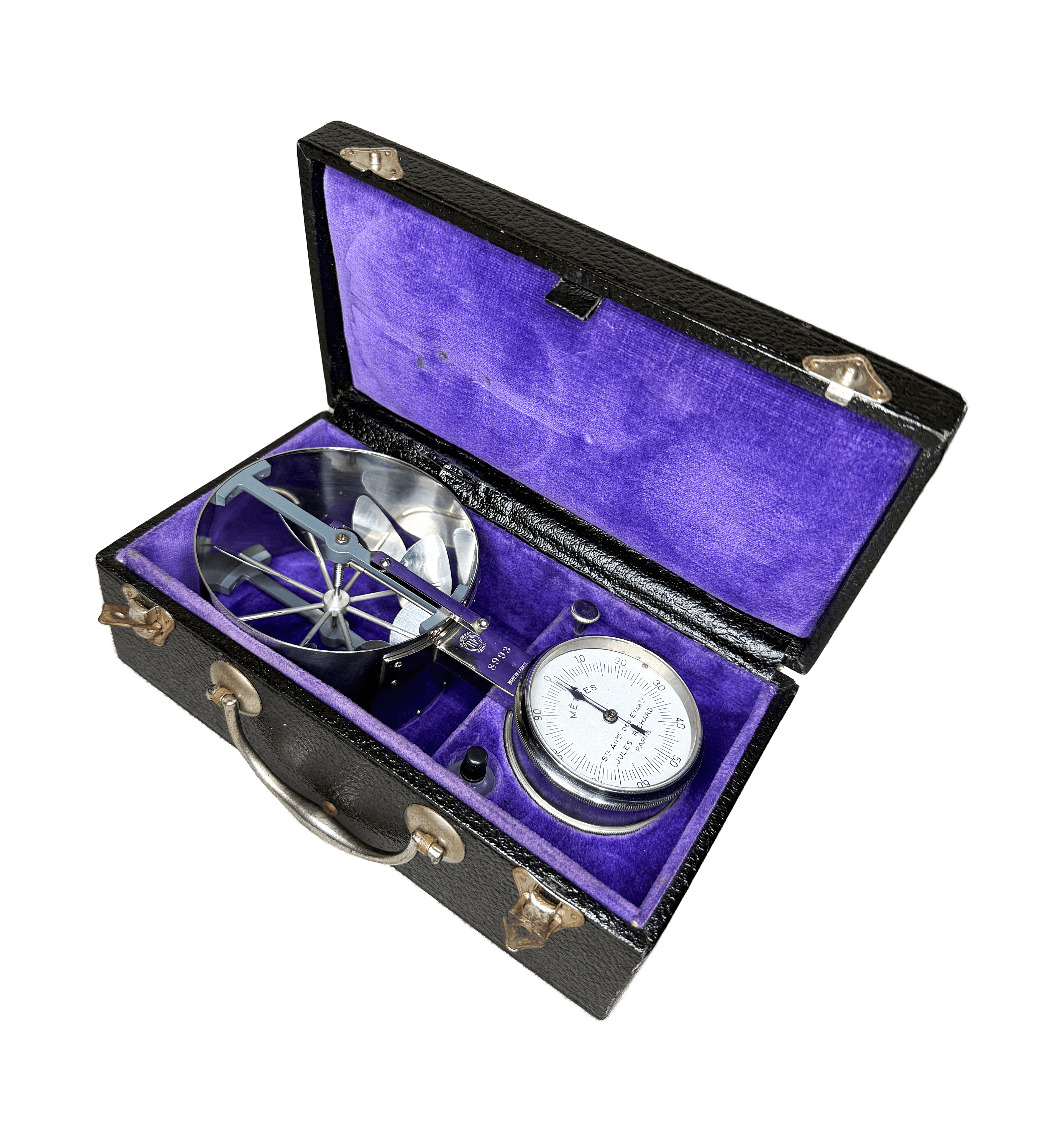 Nickel-Plated Hand-Held Vane Anemometer