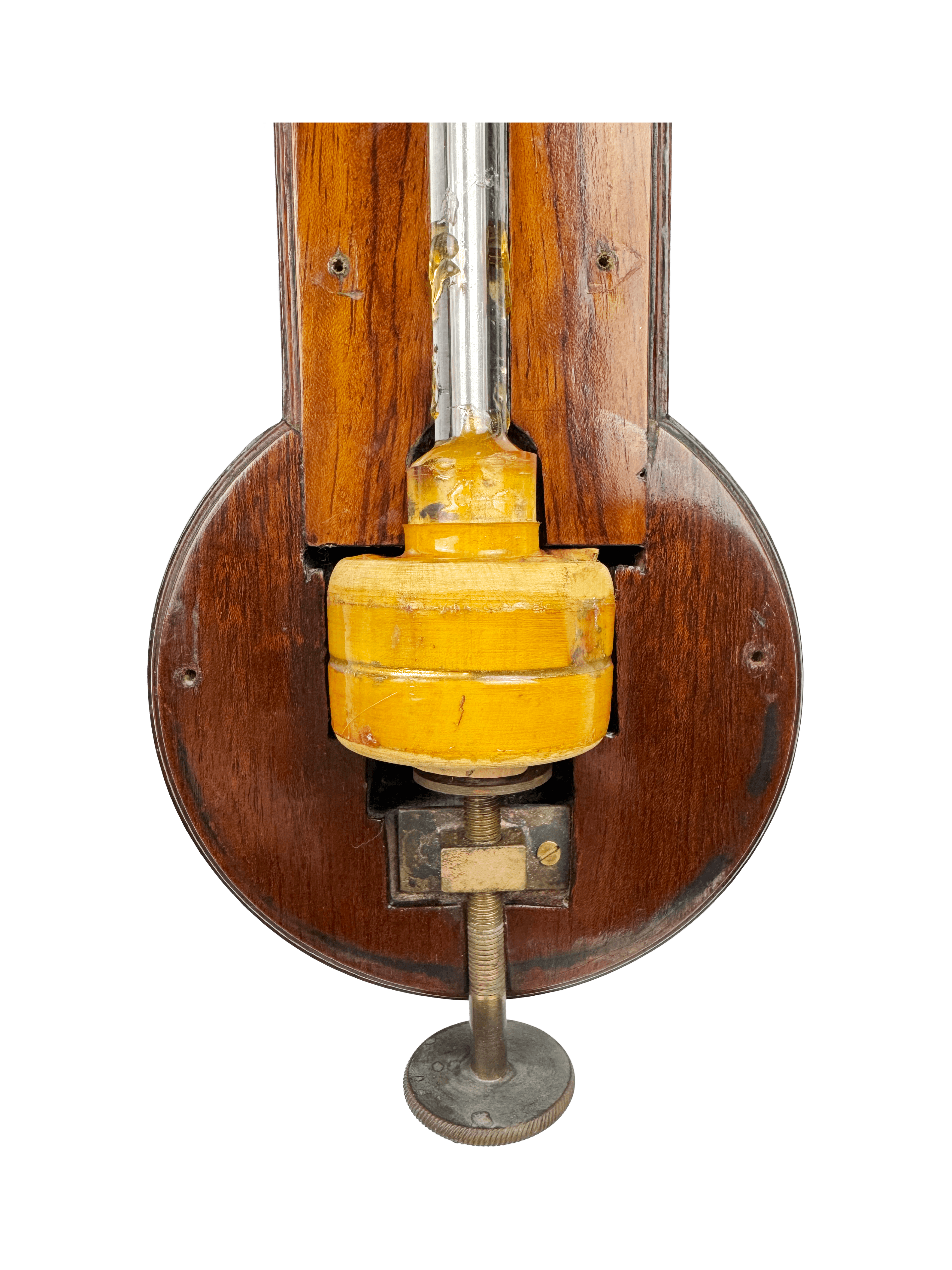 George III mahogany stick barometer