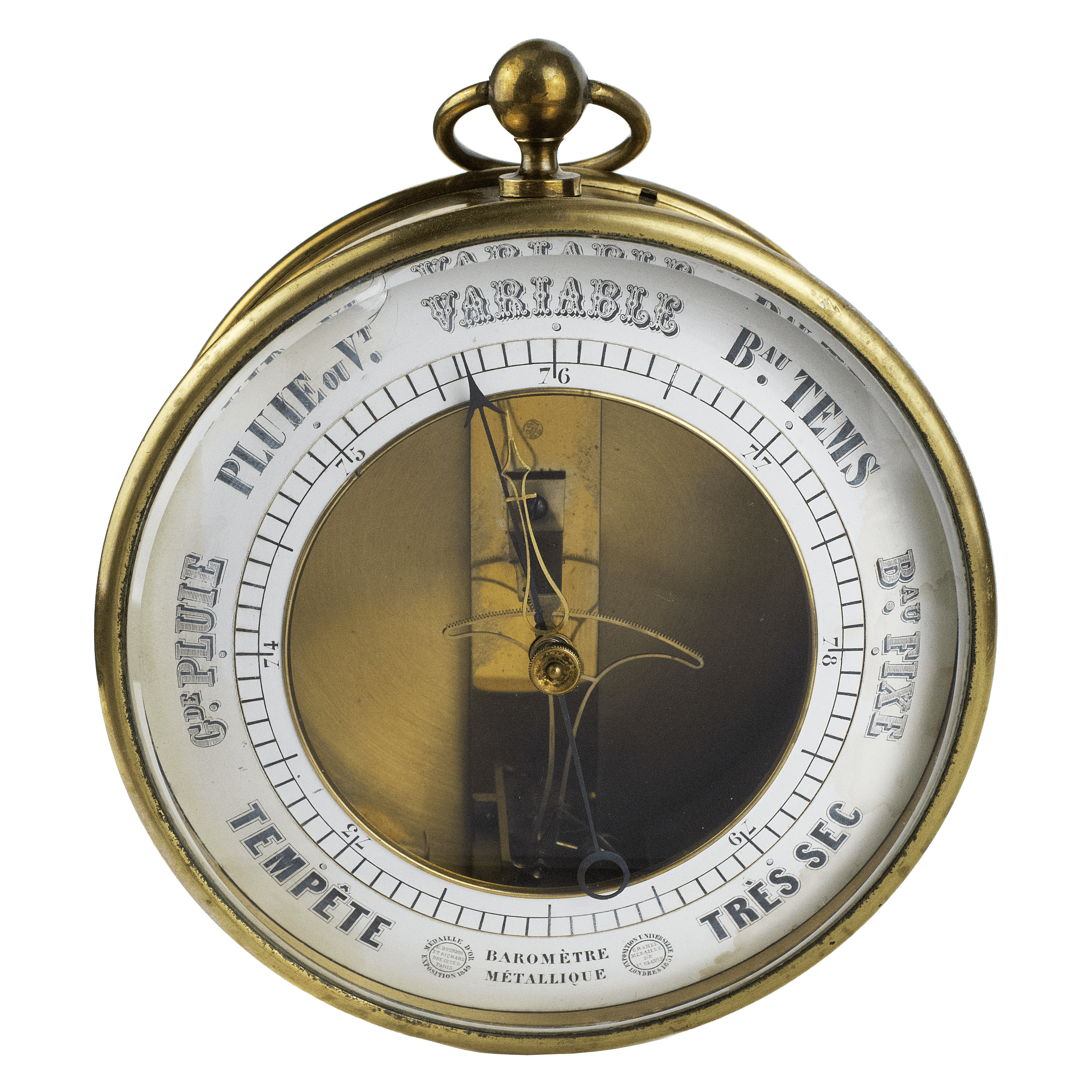 Bourdon barometer