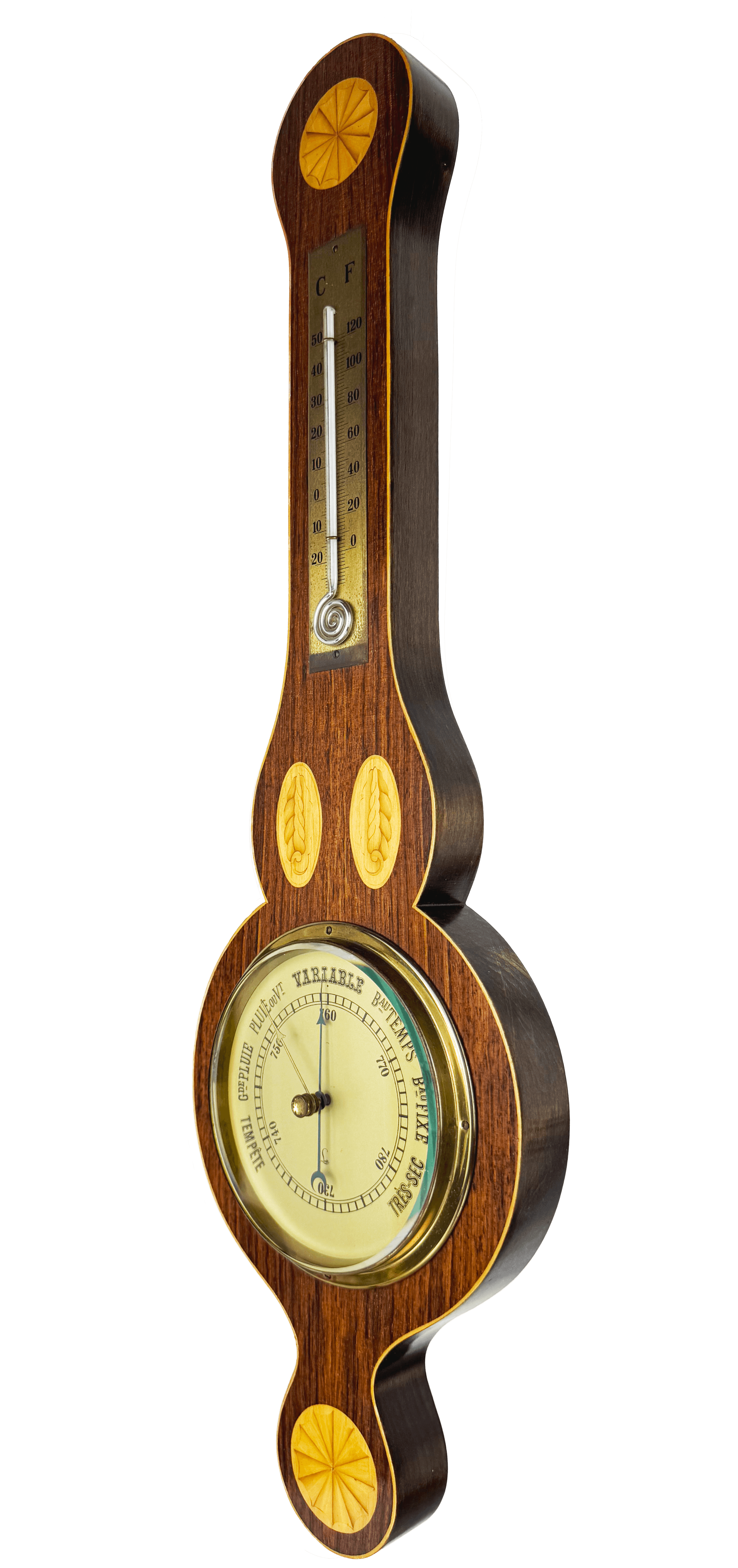 Small Banjo Aneroid Barometer