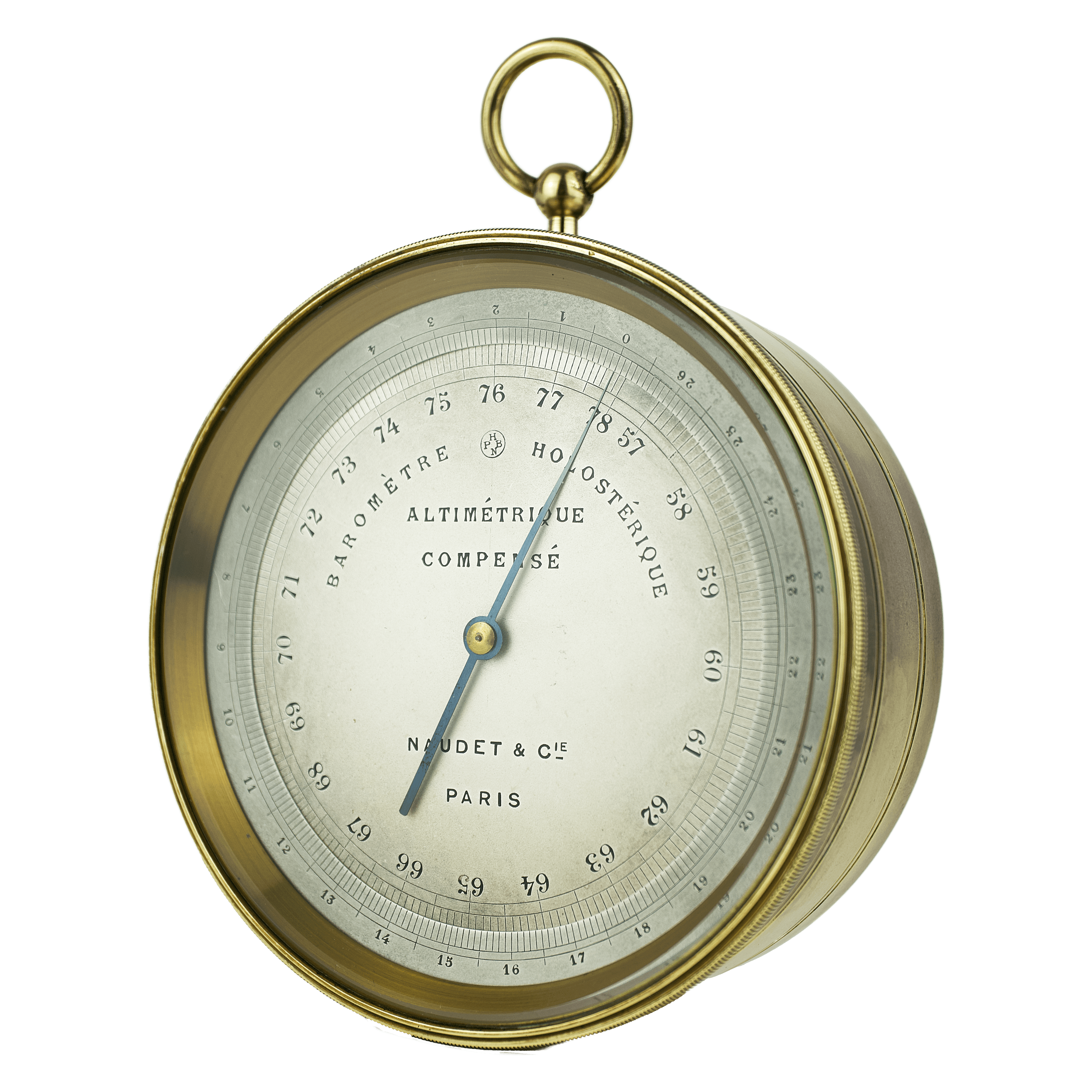 Holosteric barometer-altimeter