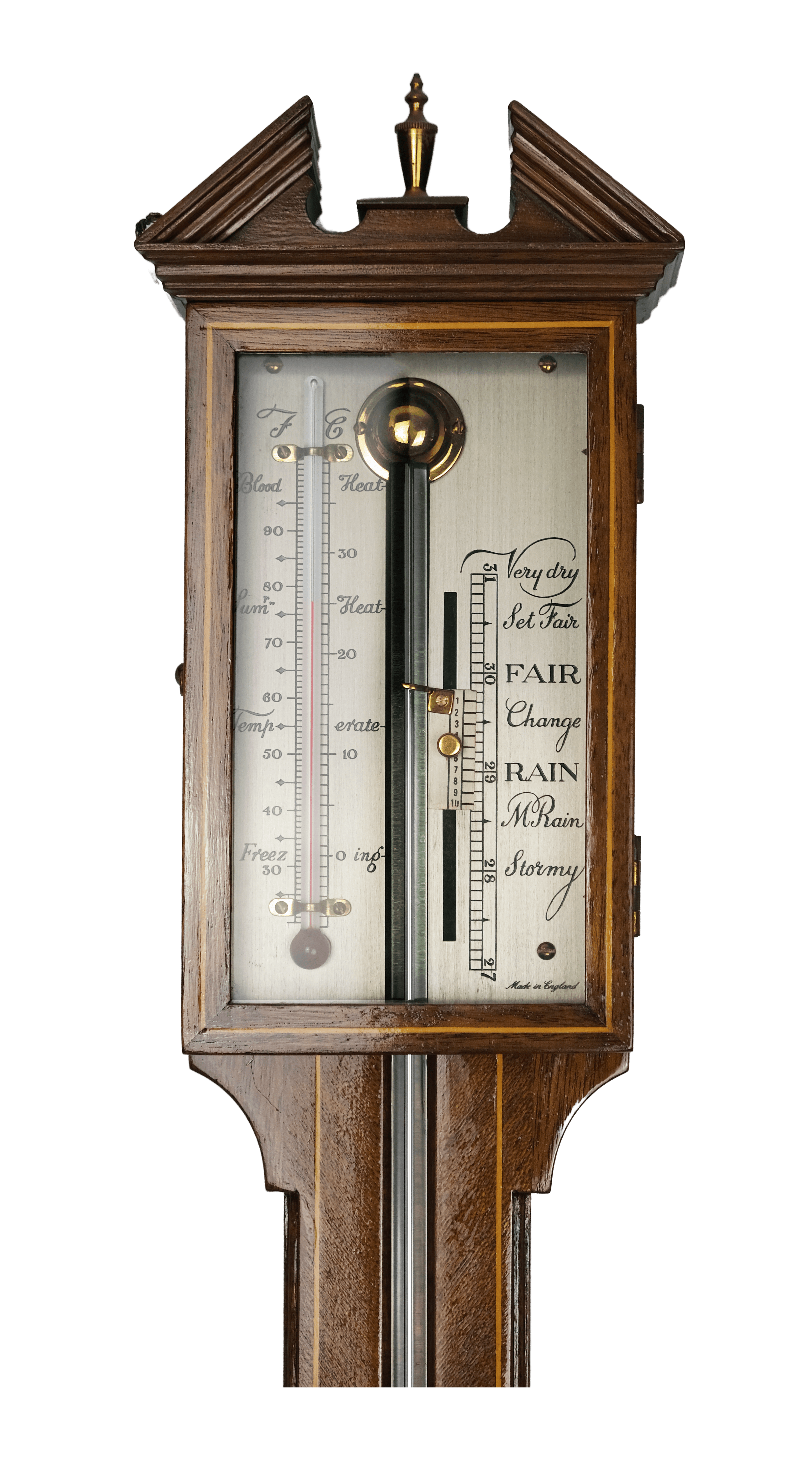 Georgian Stick barometer