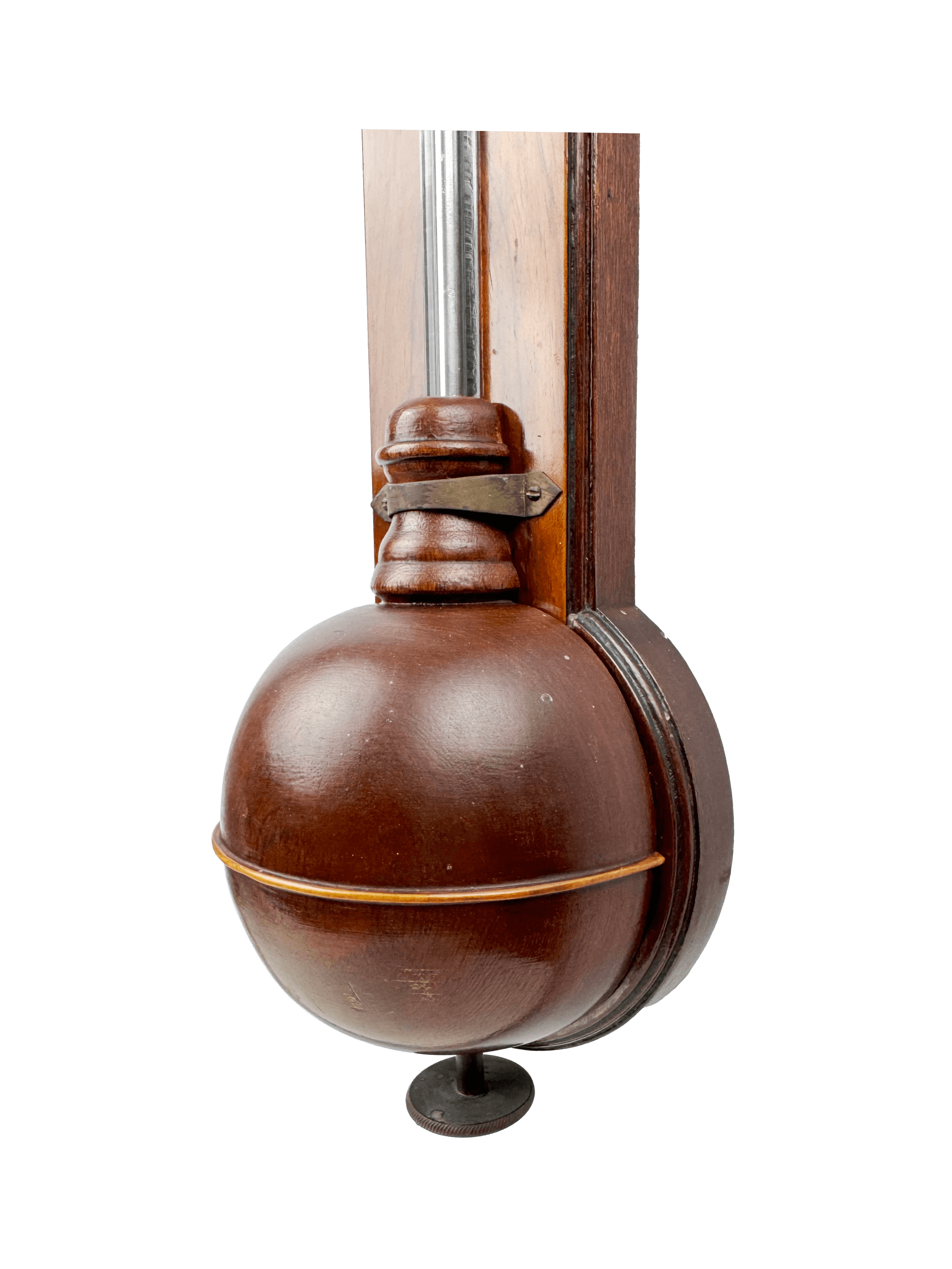 George III mahogany stick barometer