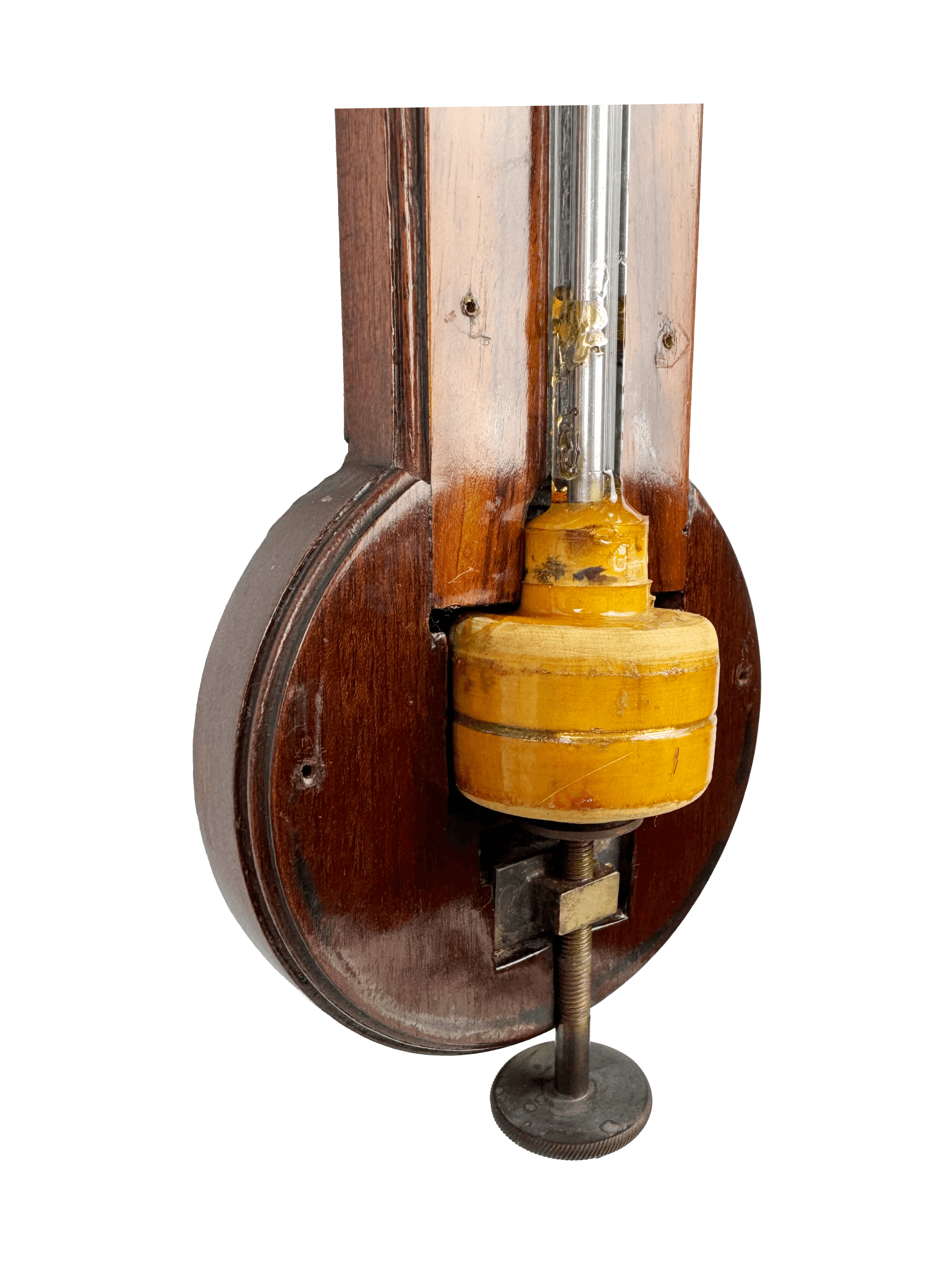 George III mahogany stick barometer