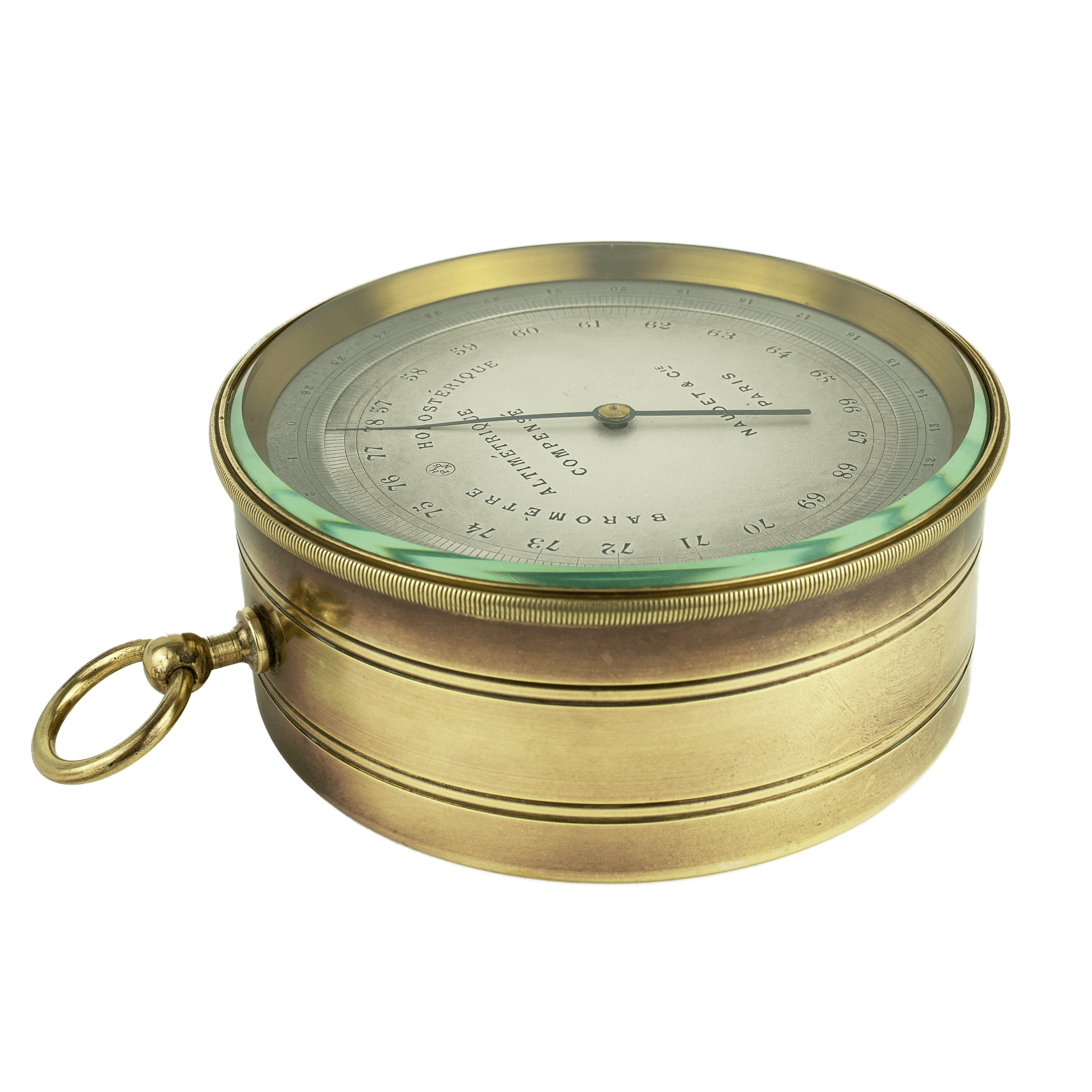 Holosteric barometer-altimeter