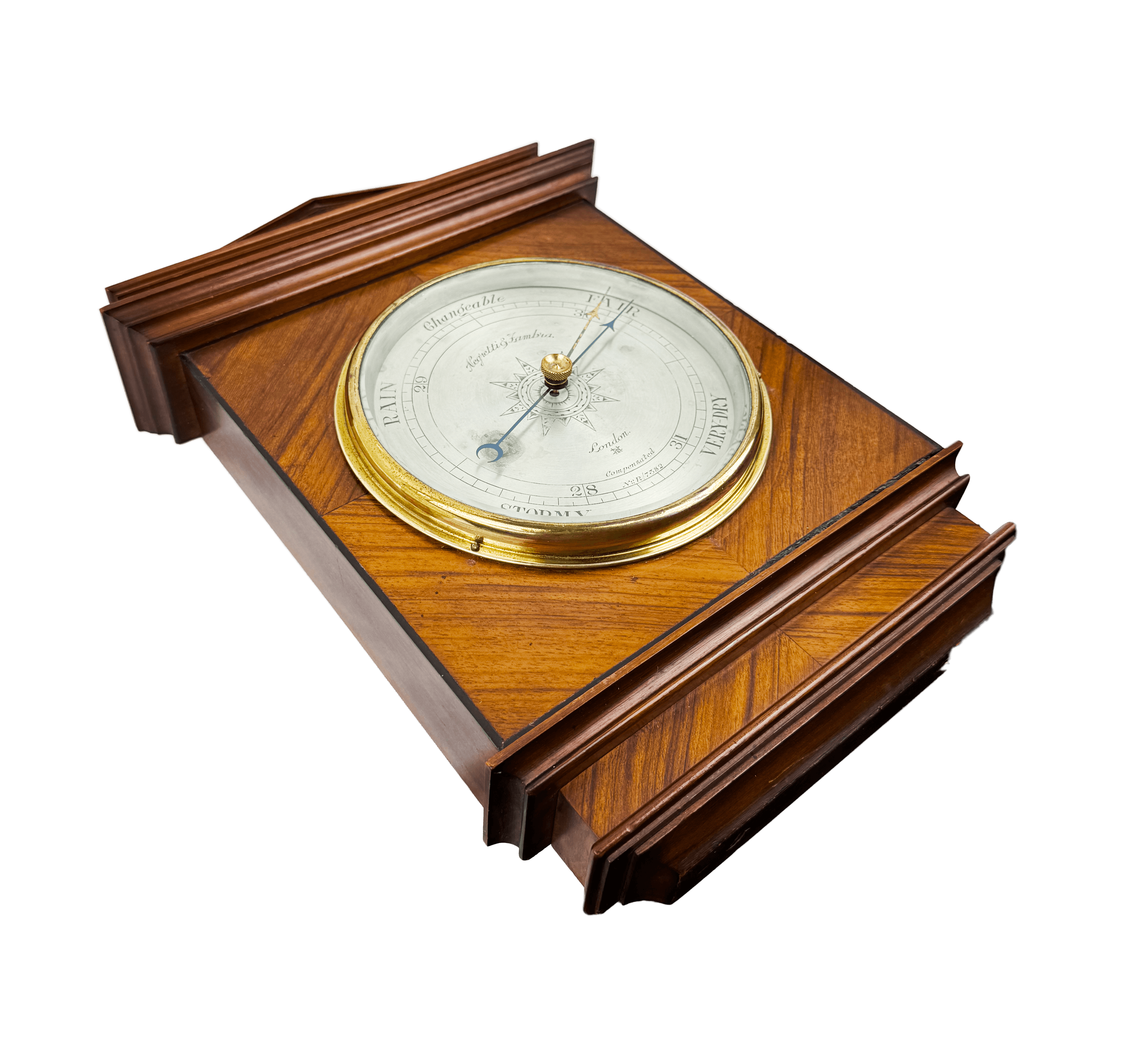 Classical Style Mahogany Barometer