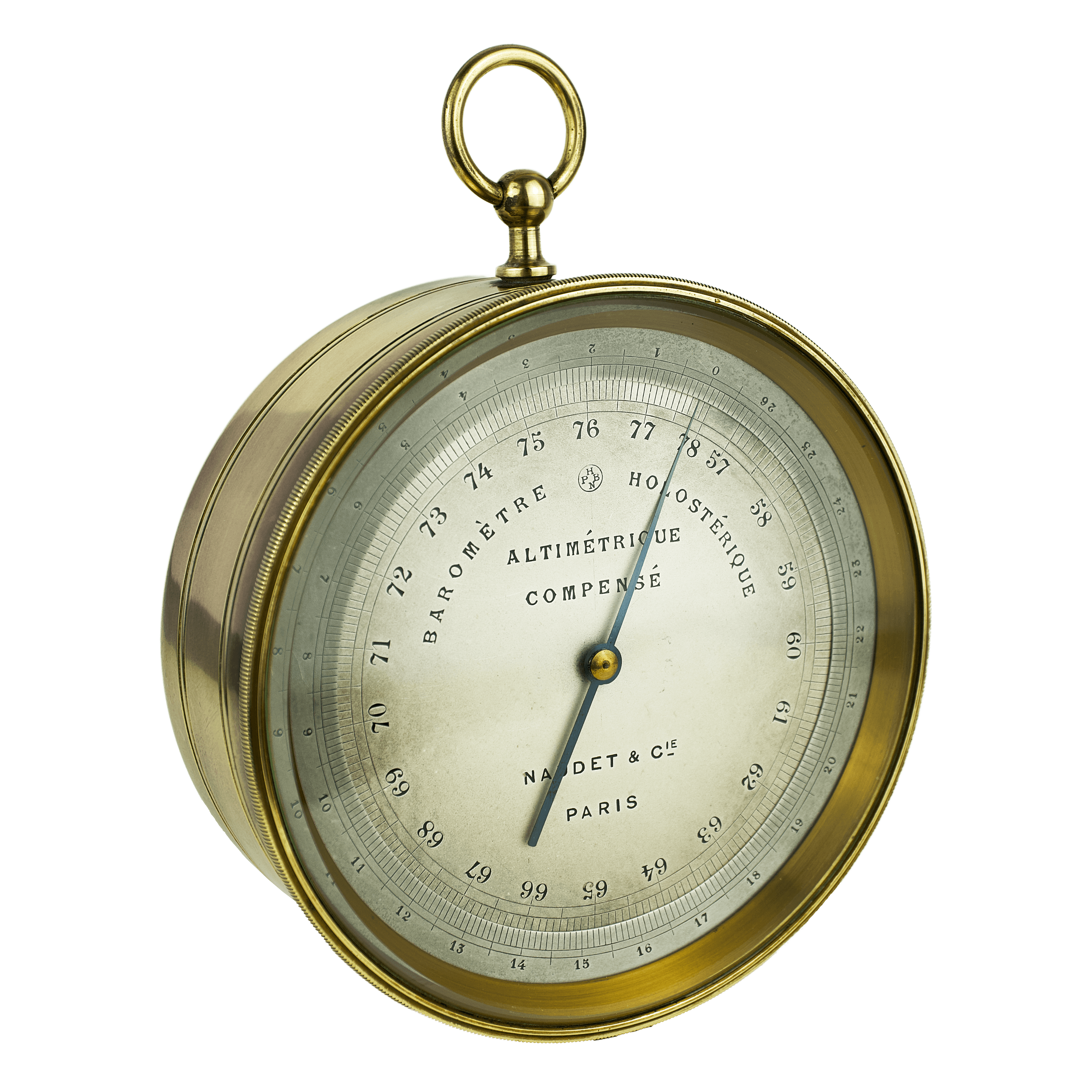 Holosteric barometer-altimeter