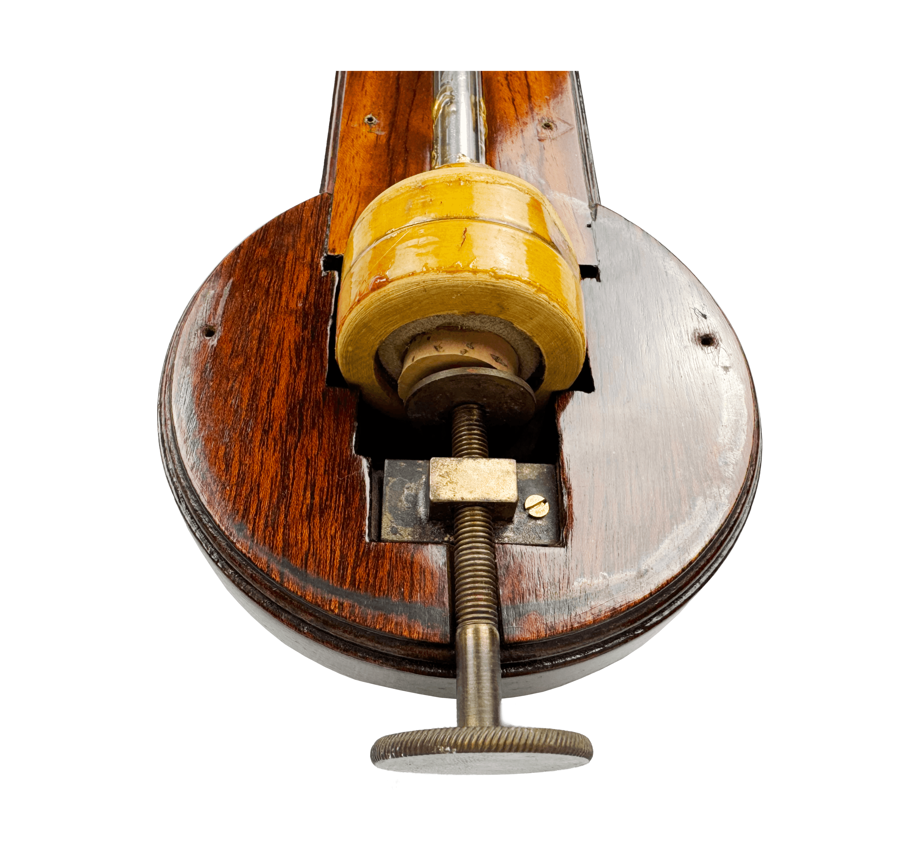 George III mahogany stick barometer