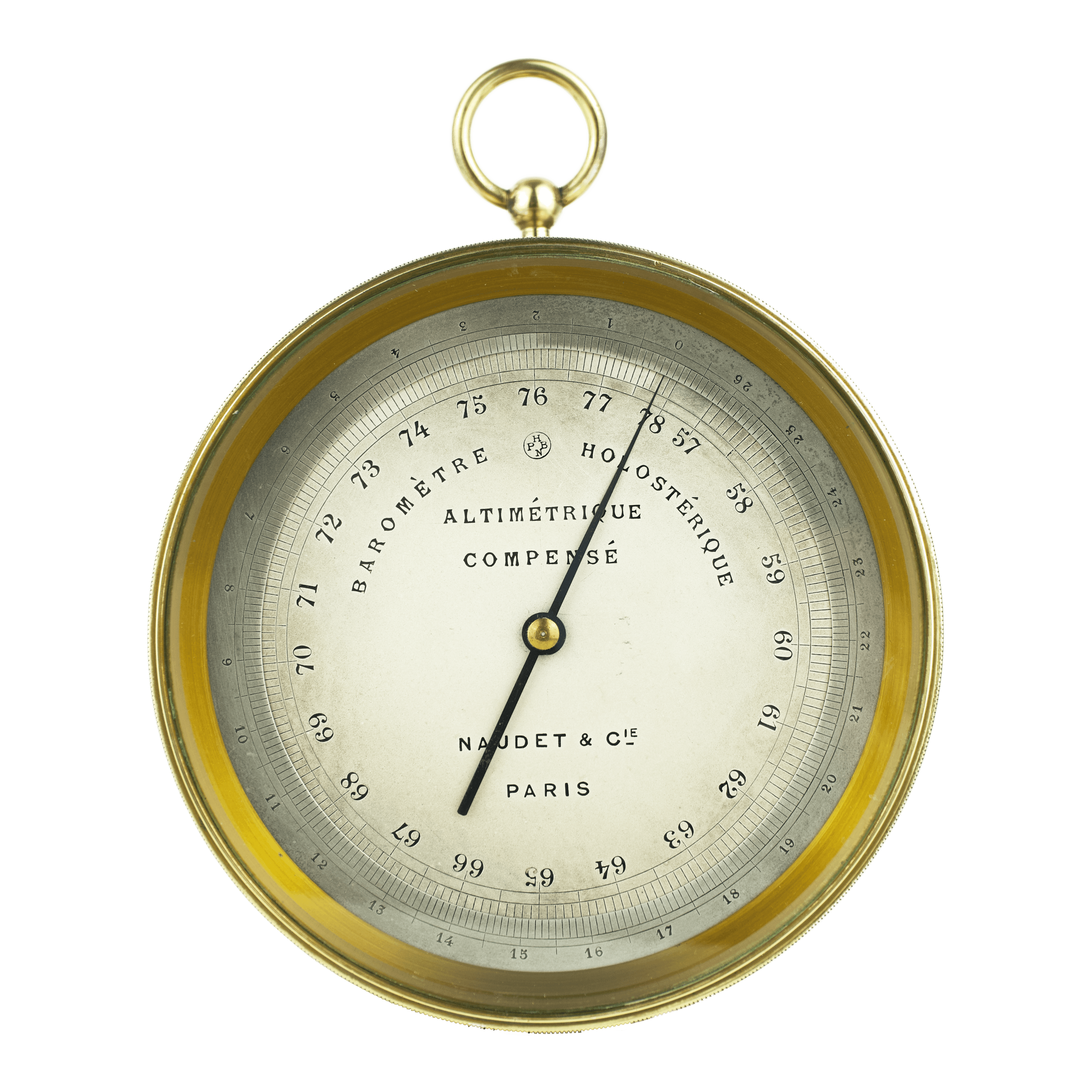 Holosteric barometer-altimeter