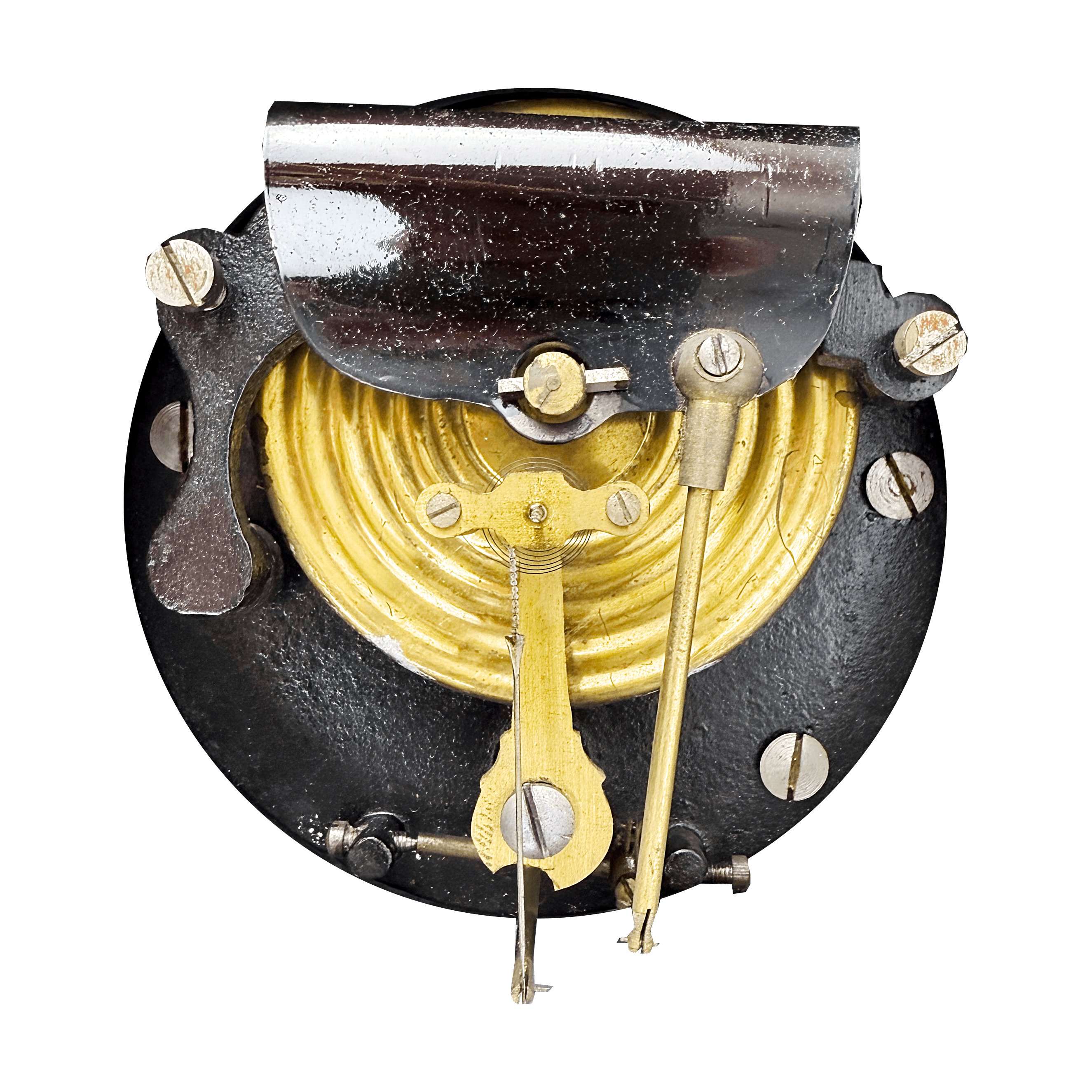 Black Victorian Aneroid Barometer