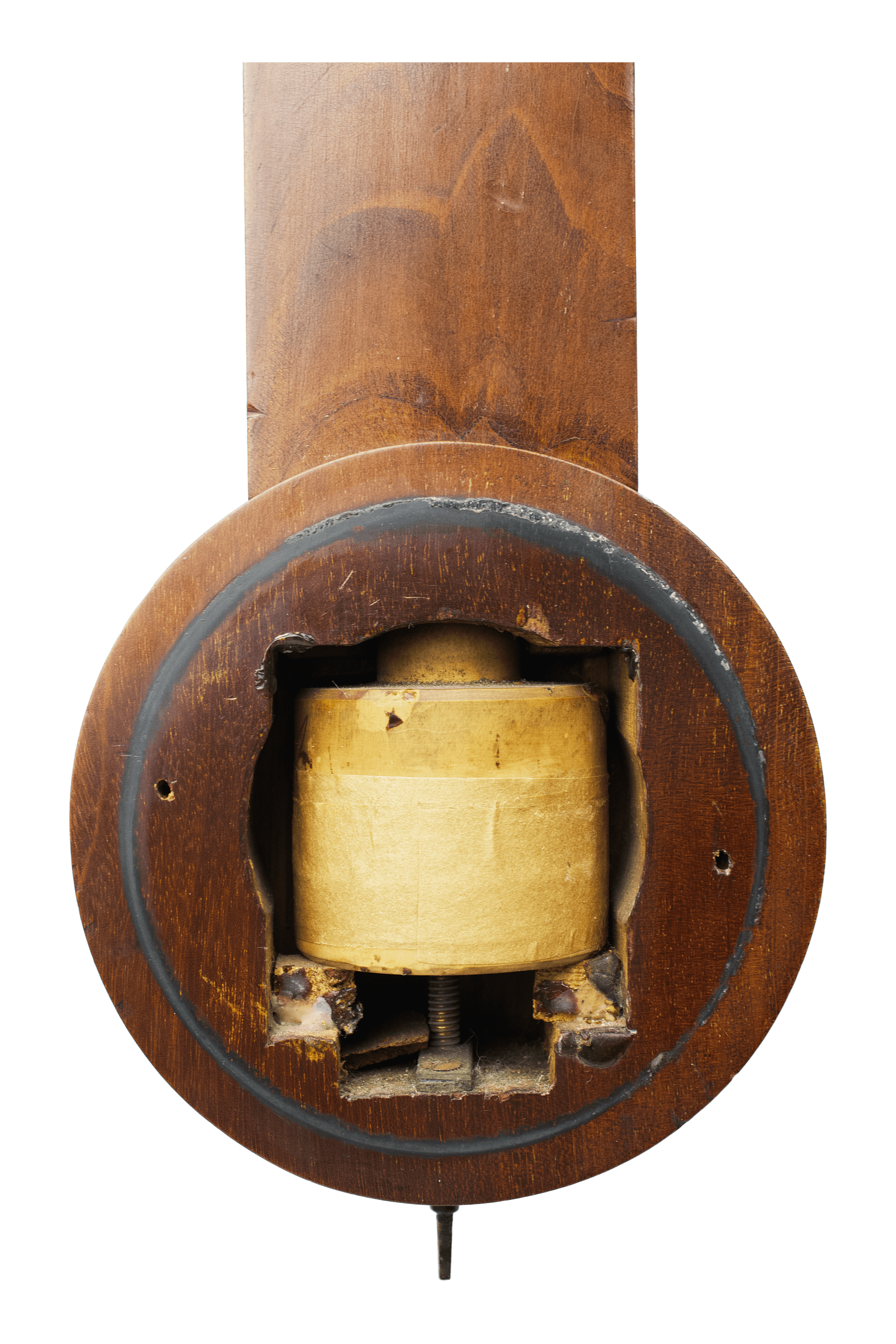 Mahogany cistern barometer