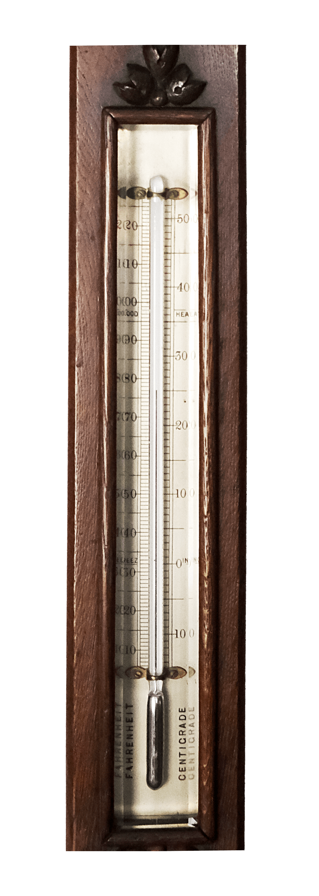 Pediment barometer