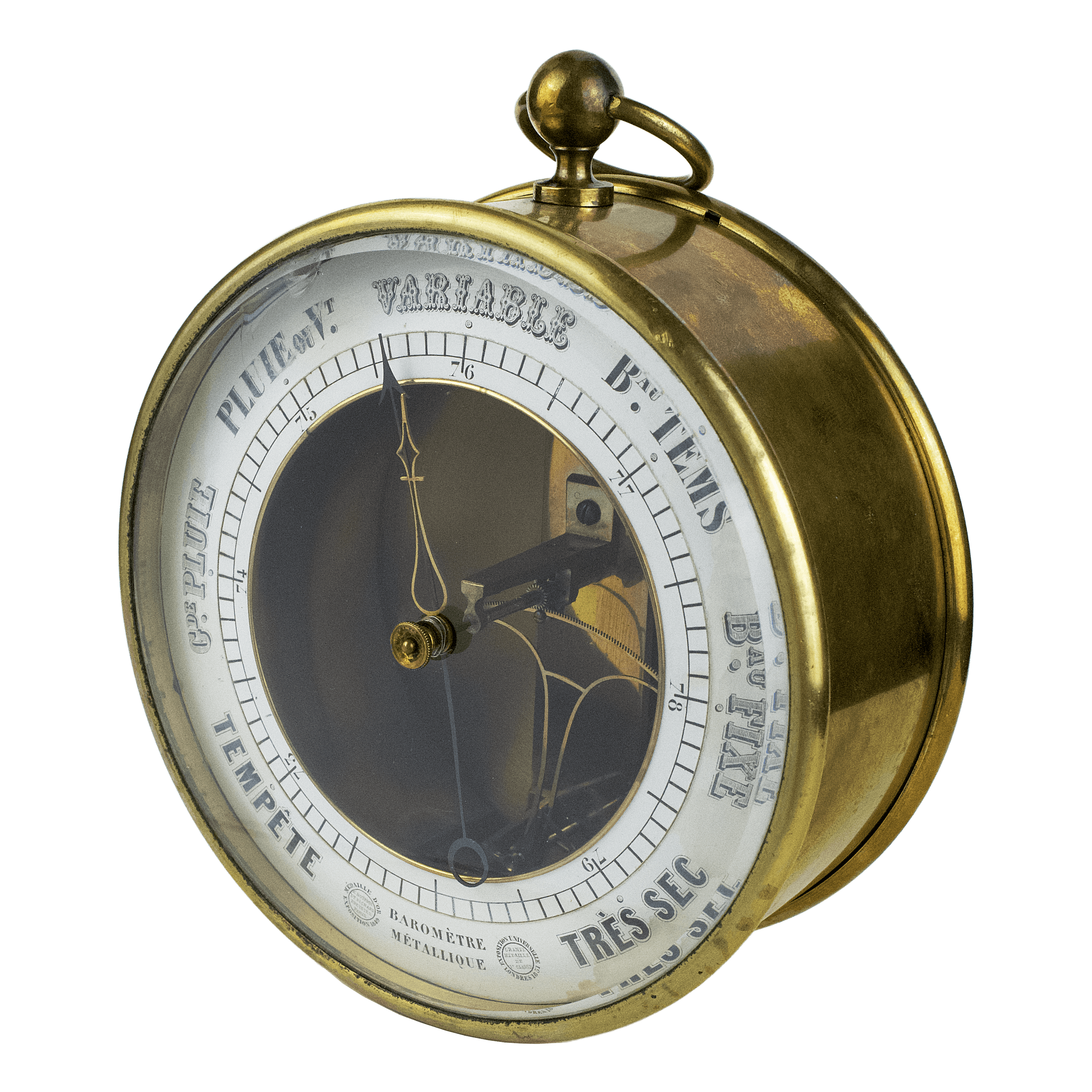 Bourdon barometer