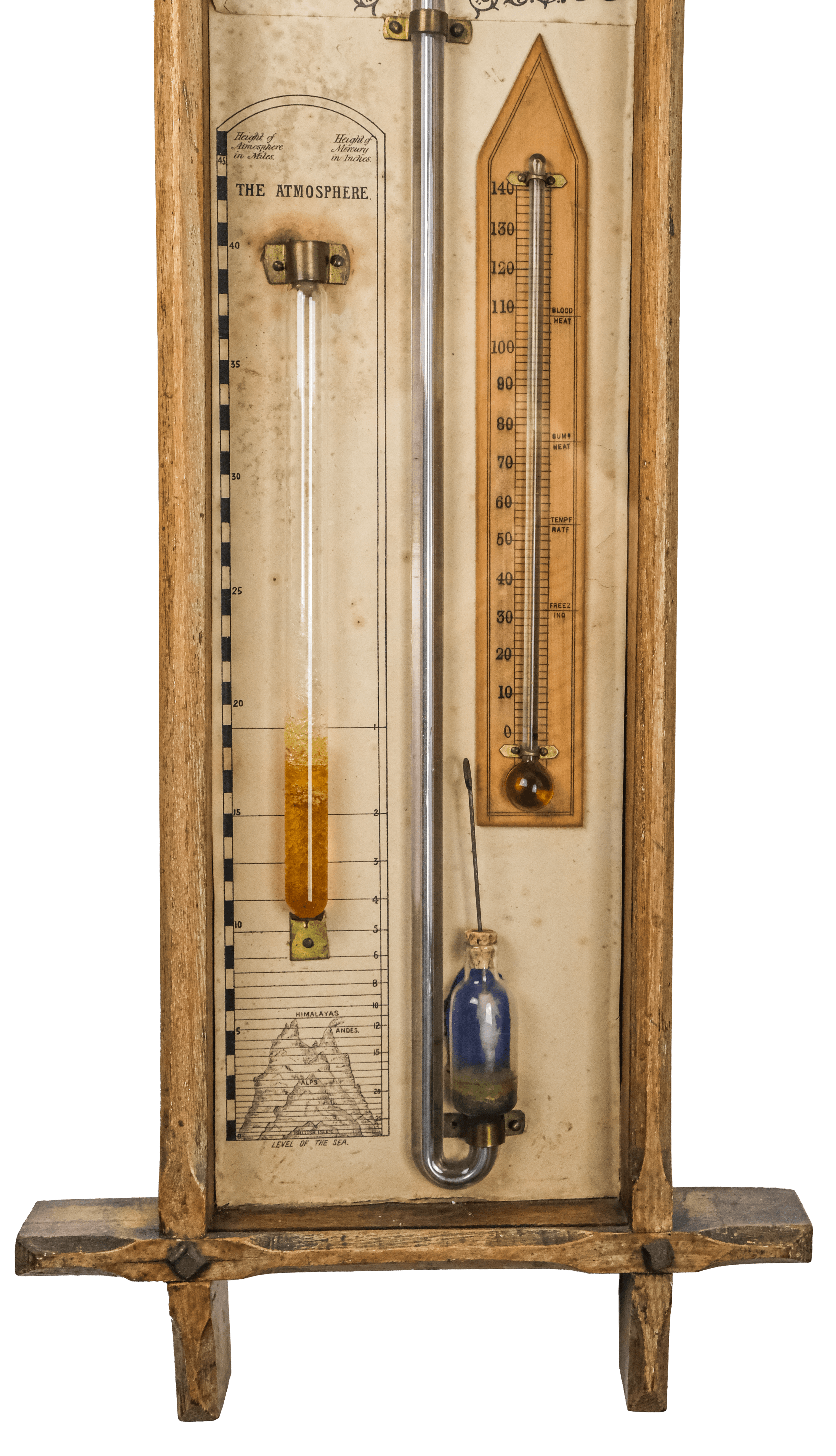 Oxford-framed domestic admiral Fitzroy barometer